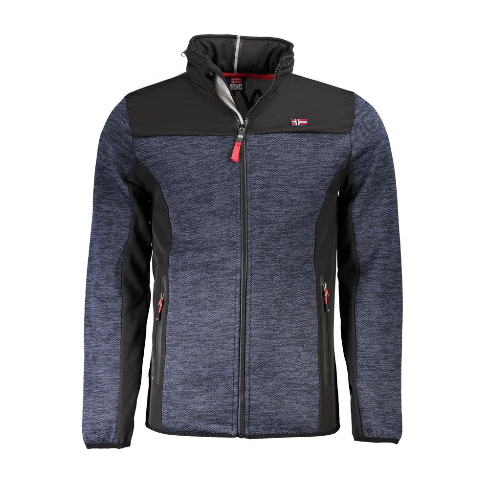 Norway 1963 Blaue Polyester-Sportjacke für Männer