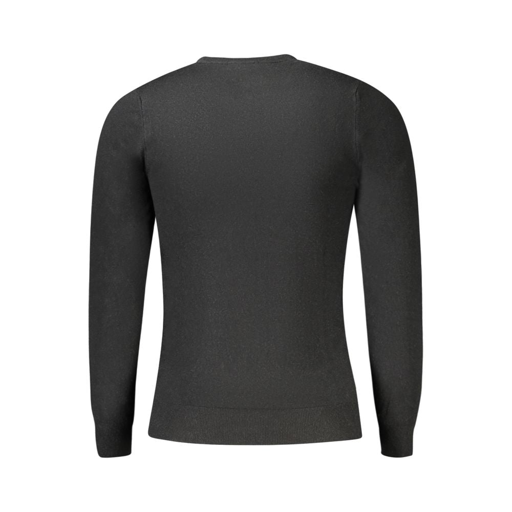 Cavalli Class Schwarzer Viskose Pullover für Männer