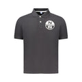 North Sails Black Cotton Men Polo