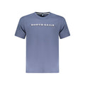North Sails Blue Cotton Men's T-Shirt