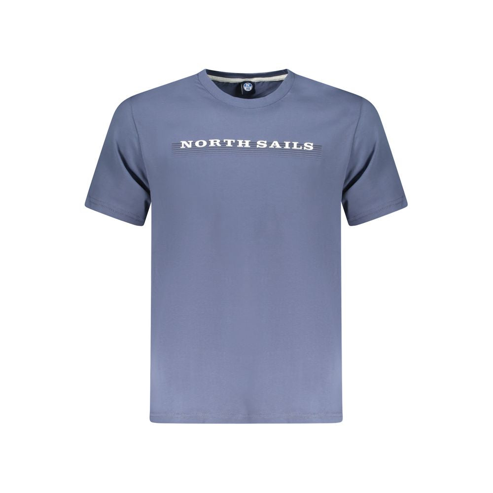 North Sails Blau Baumwolle Männer T-Shirt