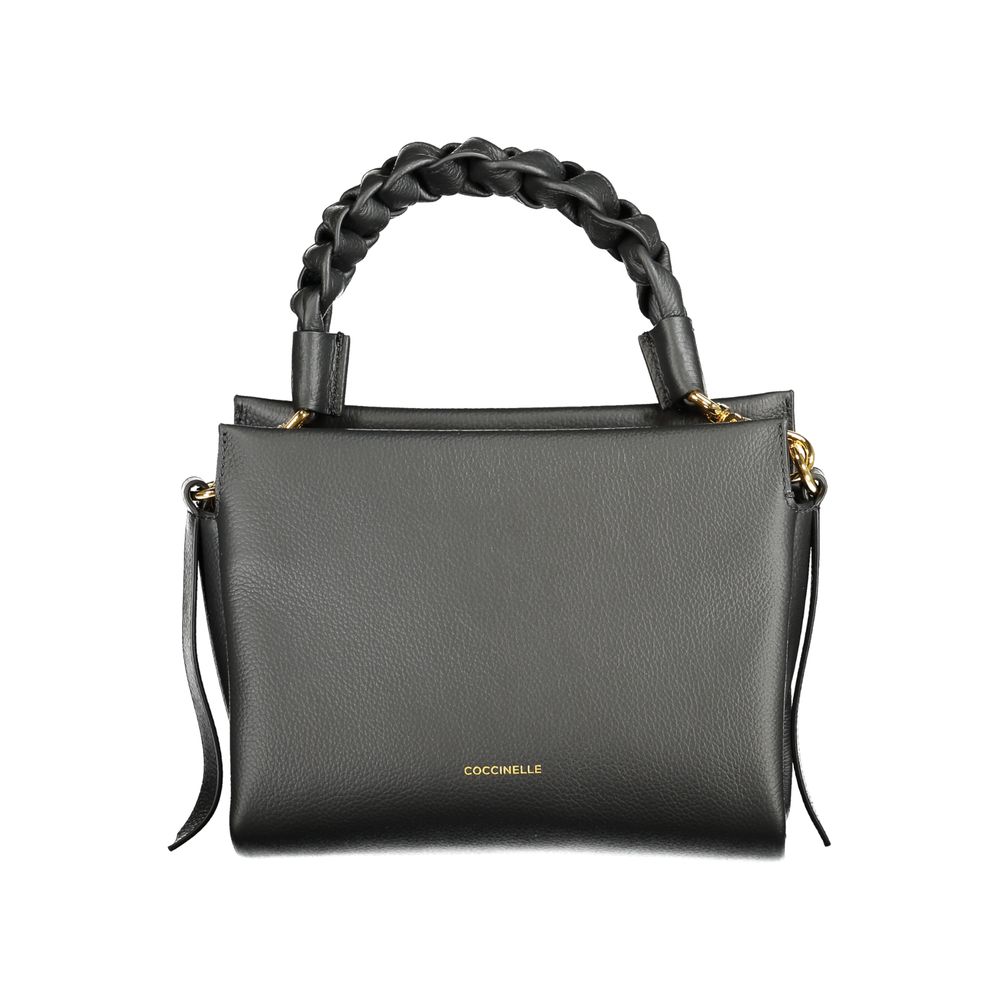 Coccinelle Schwarze Lederhandtasche