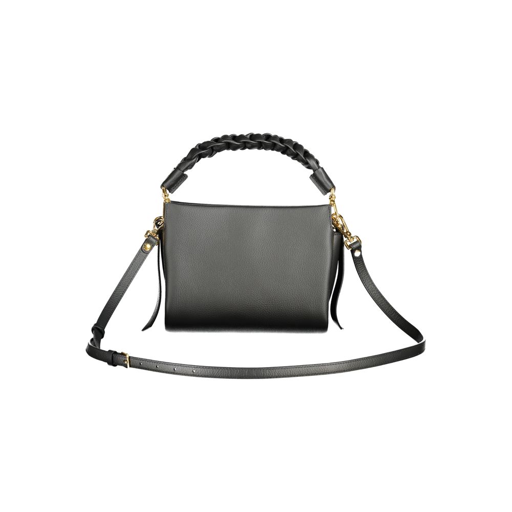 Coccinelle Schwarze Lederhandtasche