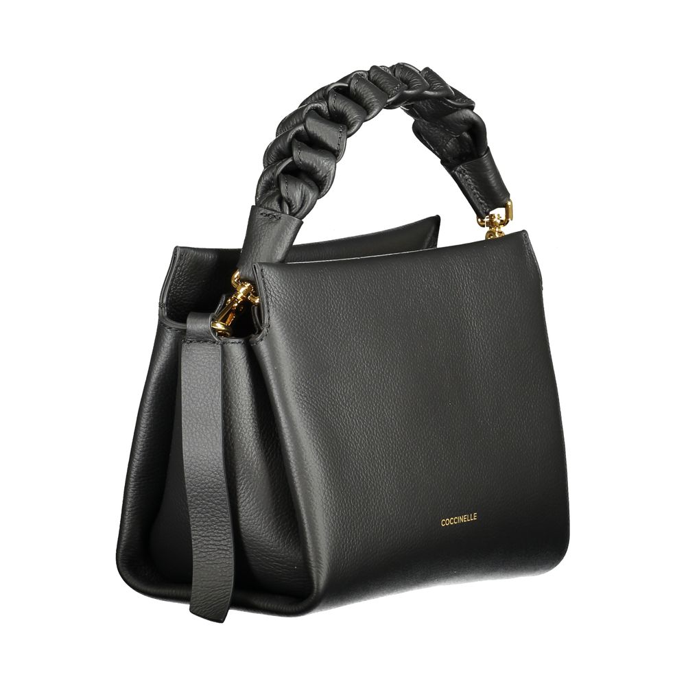 Coccinelle Schwarze Lederhandtasche