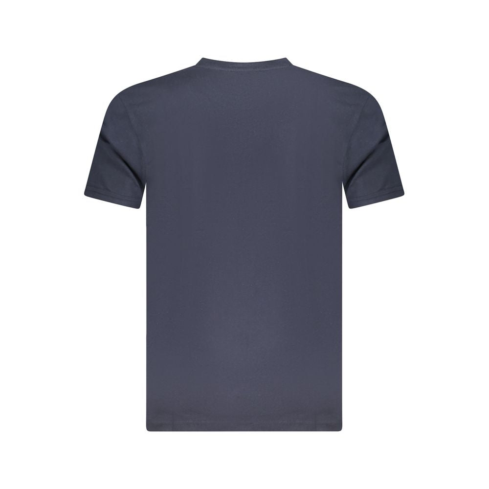 Cavalli Class Blau Baumwolle Männer T-Shirt