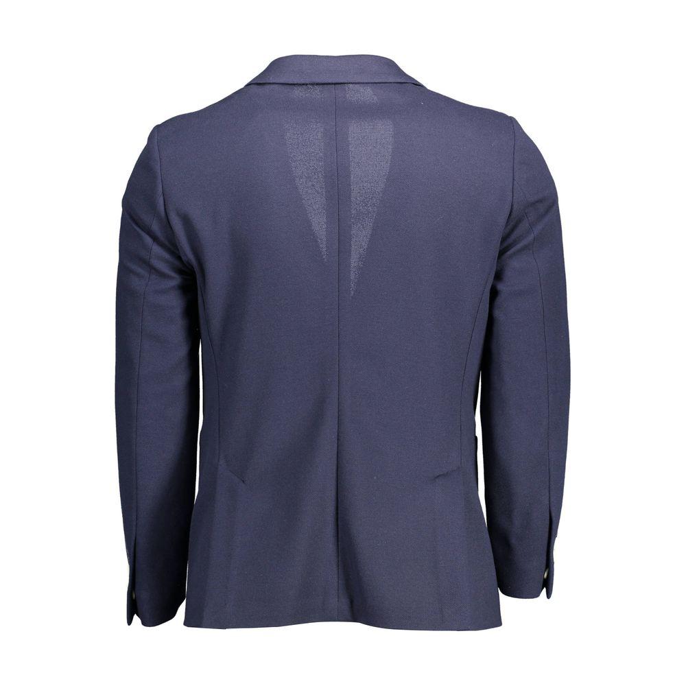 Gant Blaue Baumwolle Männer Jacke