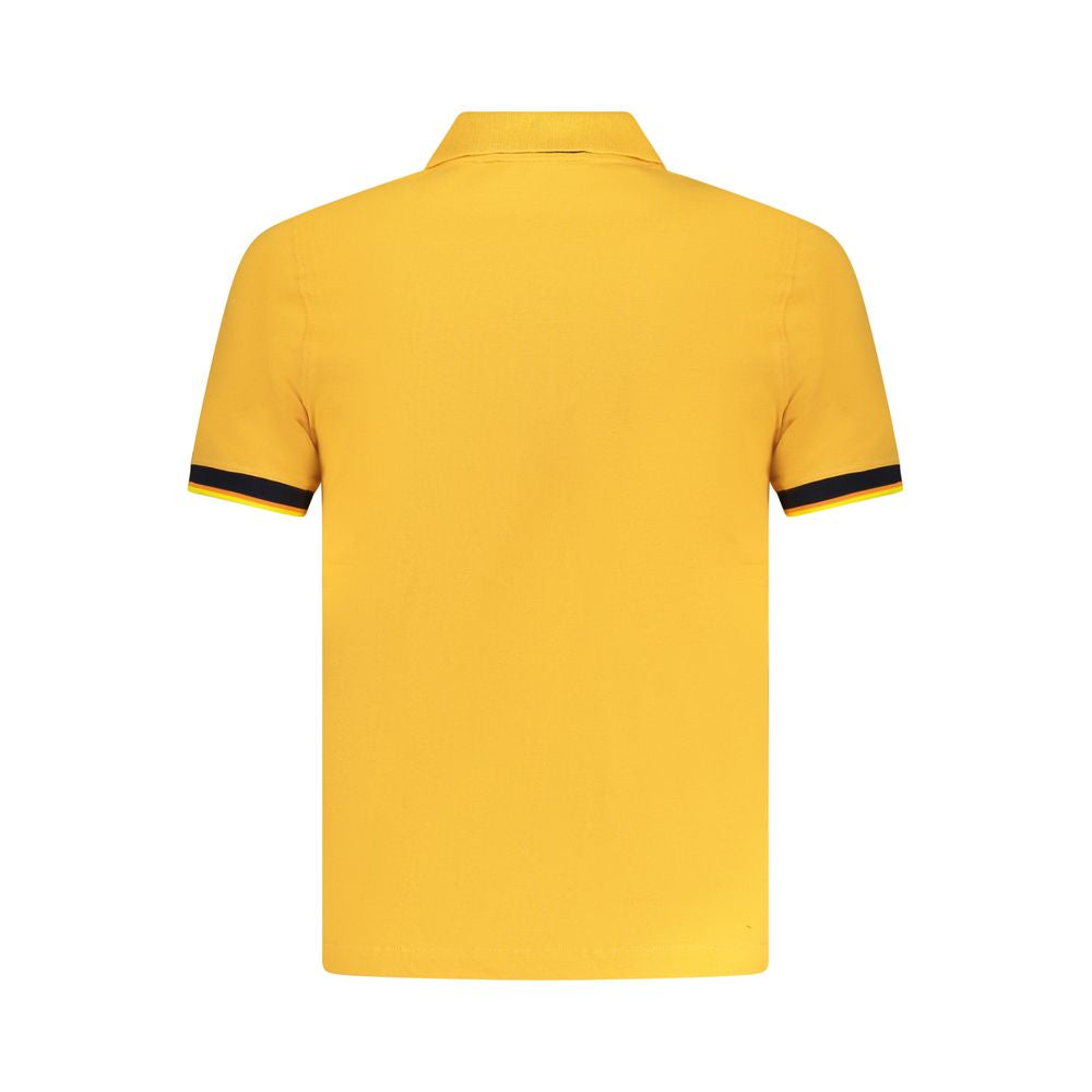 K-WAY Orangefarbenes Baumwoll-Poloshirt