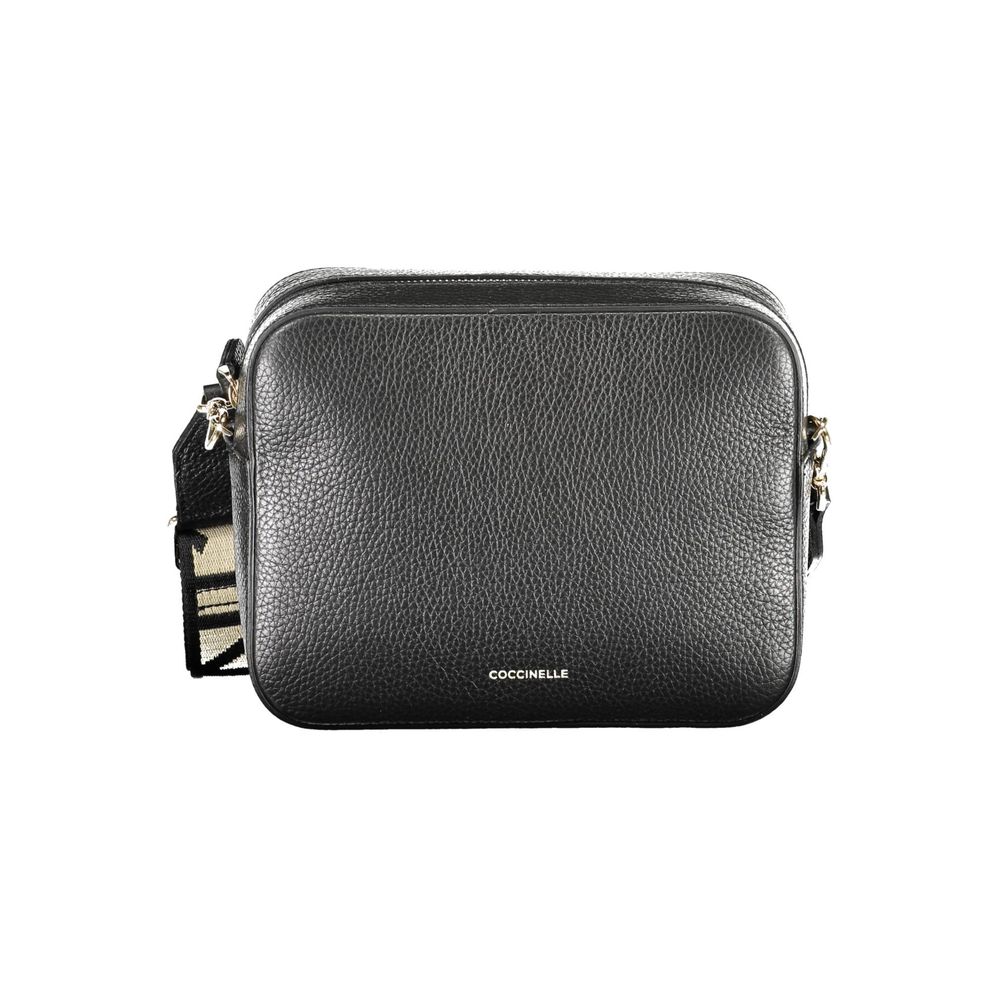 Coccinelle Schwarzes Leder Frauen Handtasche
