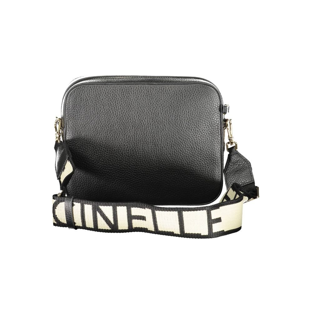 Coccinelle Schwarzes Leder Frauen Handtasche