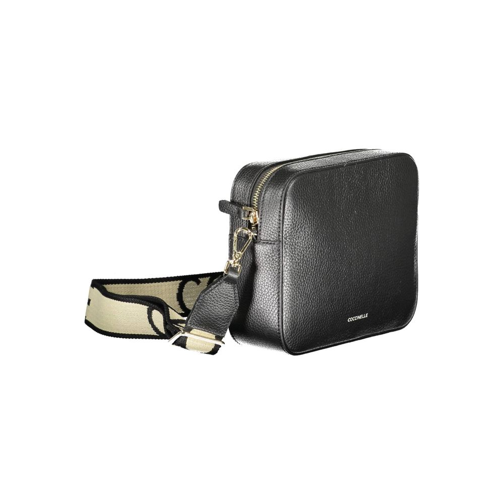 Coccinelle Schwarzes Leder Frauen Handtasche