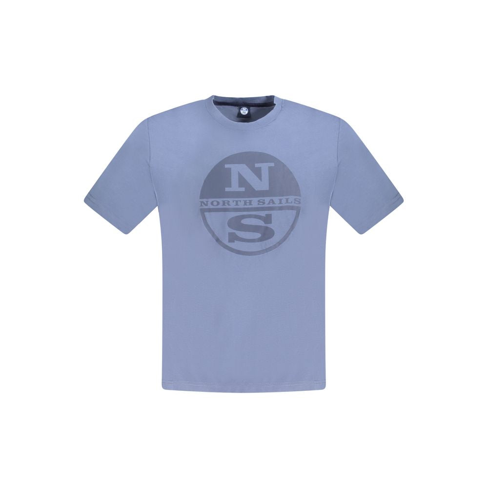 North Sails Blau Baumwolle Männer T-Shirt
