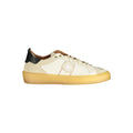 Blauer Weißes Leder Herren Sneaker