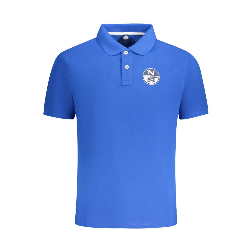 North Sails Blaues Baumwoll-Poloshirt für Männer