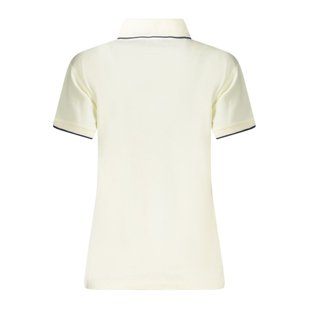 North Sails Weißes Baumwoll-Poloshirt für Frauen