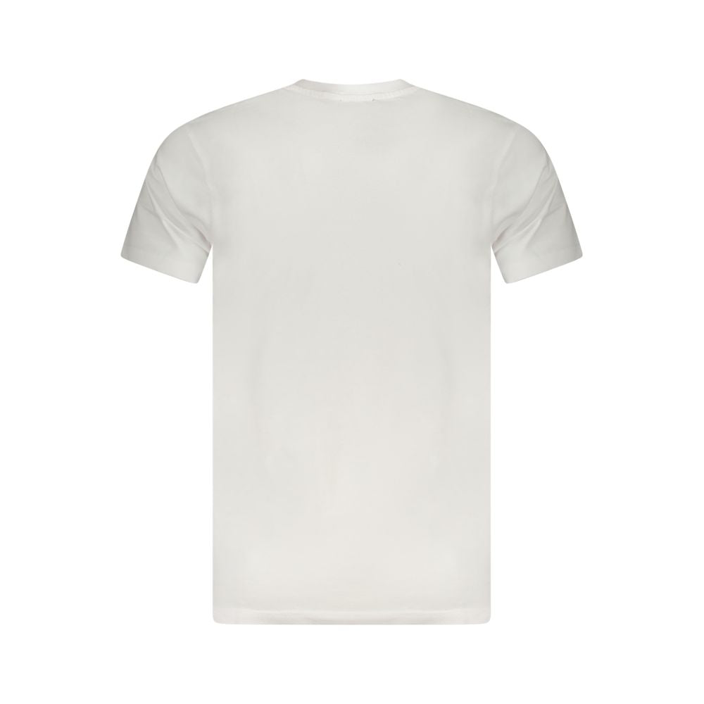 Cavalli Class Weißes Baumwolle Männer T-Shirt
