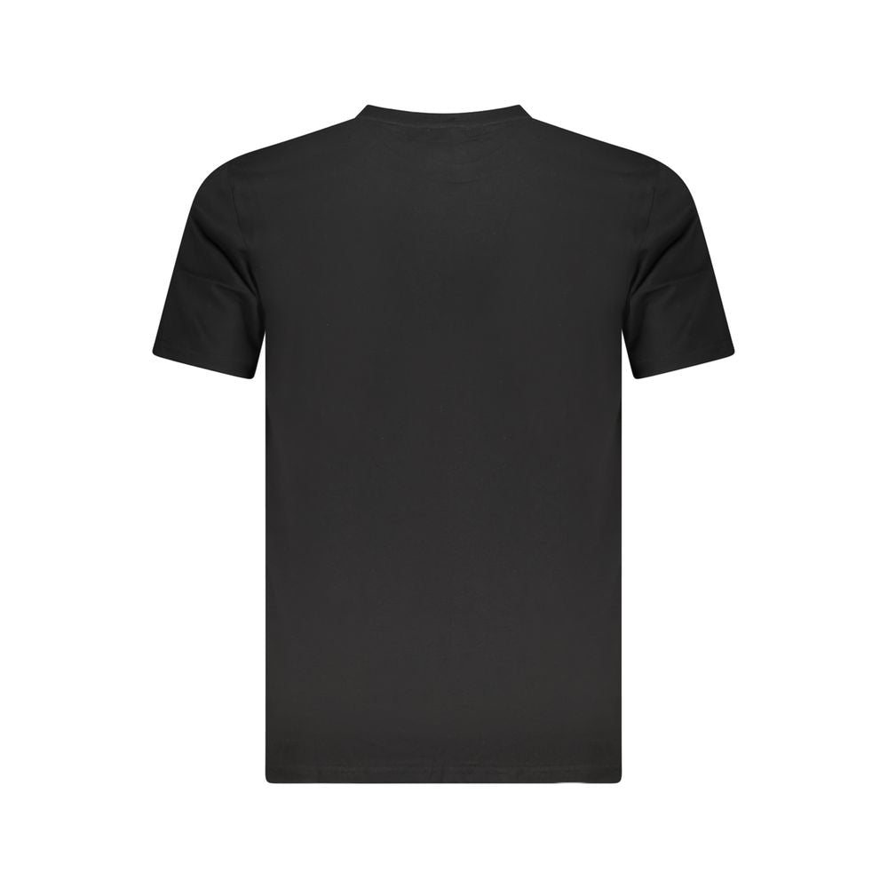 Cavalli Class Schwarzes Baumwolle Männer T-Shirt