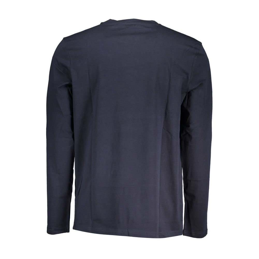 Hugo Boss Blau Baumwolle Männer T-Shirt