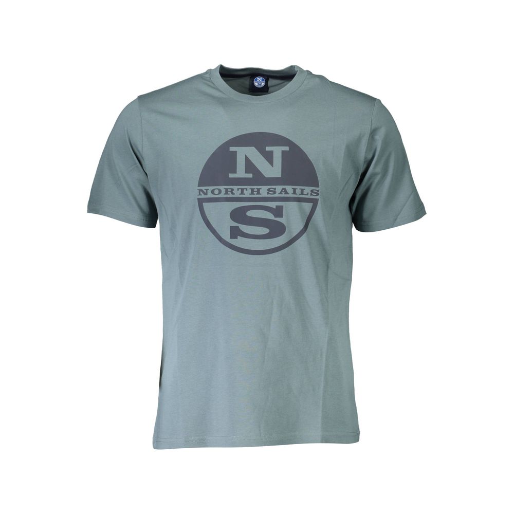 North Sails Grünes Baumwolle Männer T-Shirt