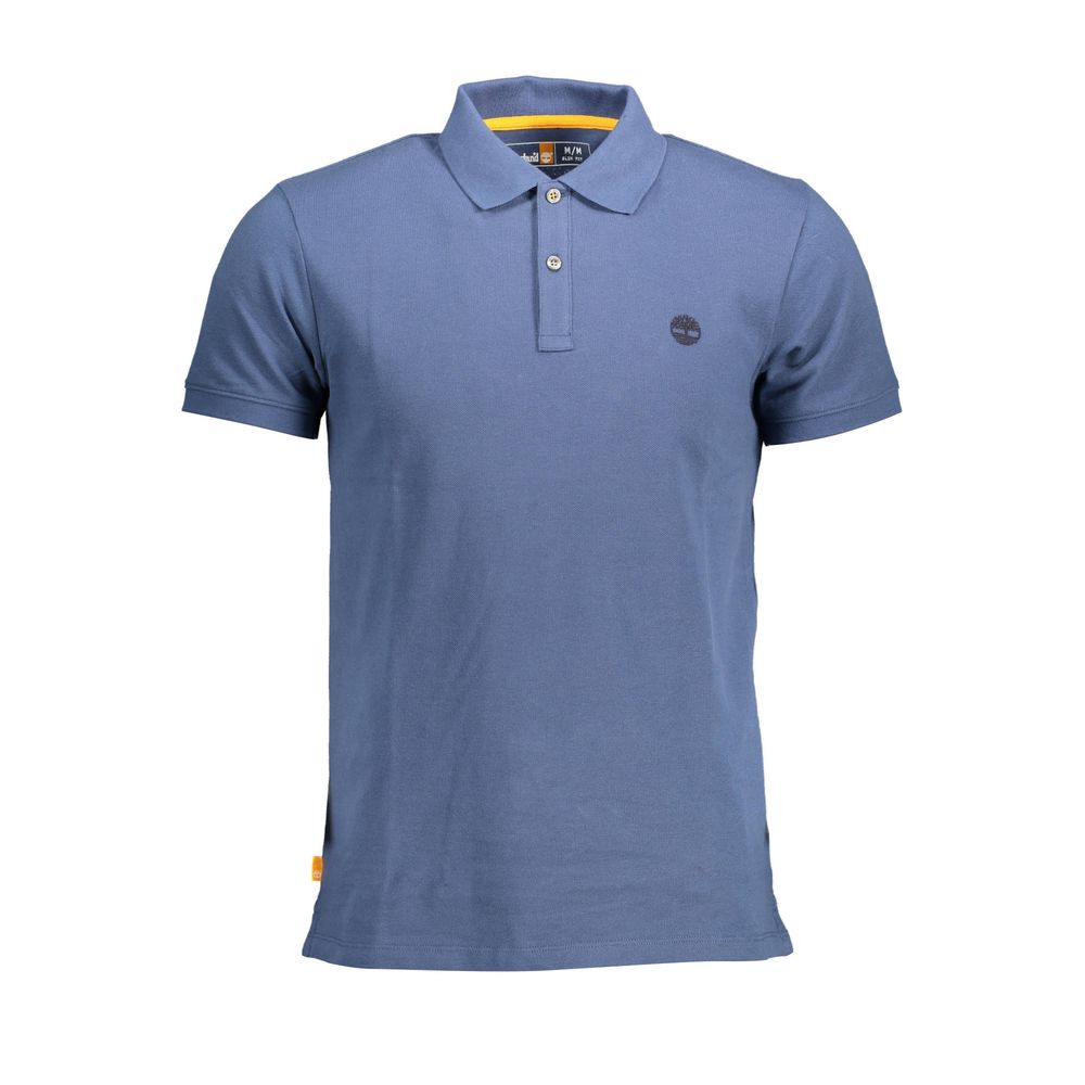Timberland Blaues Baumwoll-Poloshirt für Männer