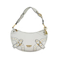 Guess Jeans Grigio Polyurethane Women Shoulder Bag