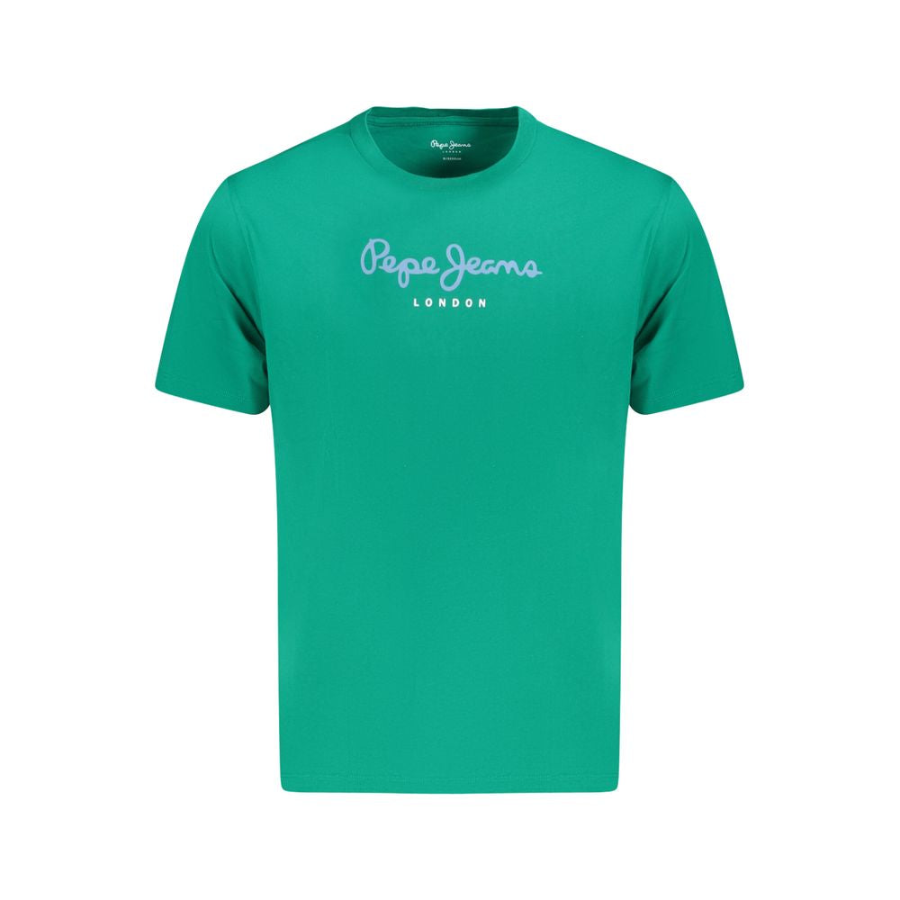 Pepe Jeans T-Shirt aus grüner Baumwolle