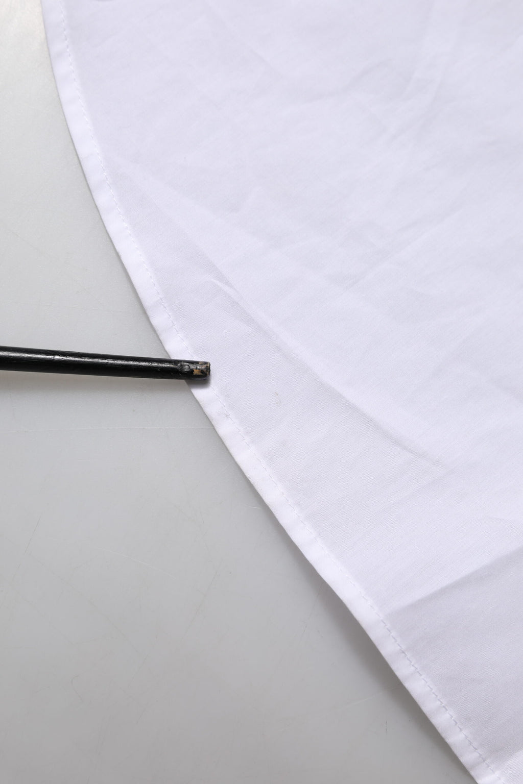 Dolce & Gabbana Weißes Baumwollhemd mit Kragen und langen Ärmeln