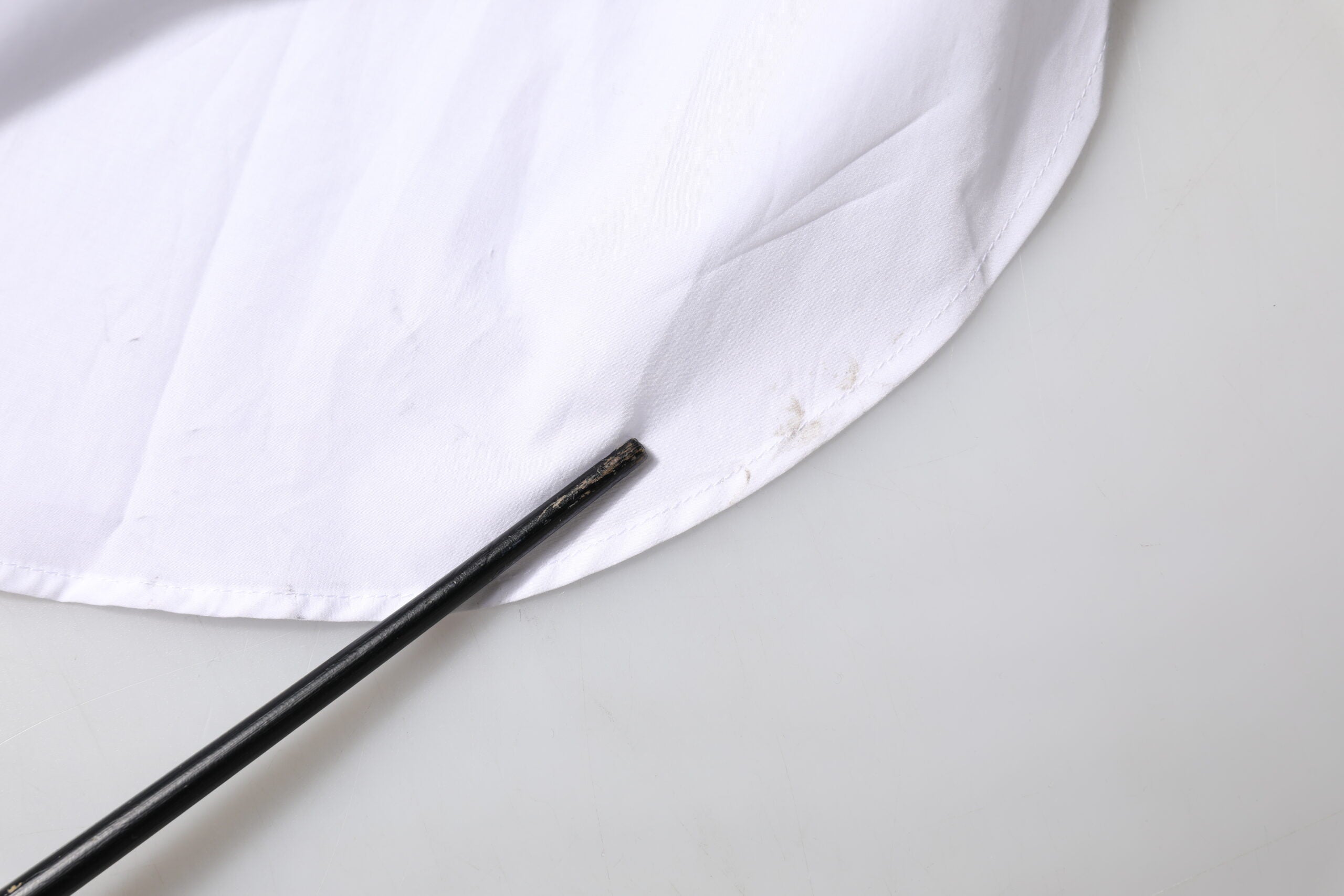 Dolce & Gabbana Weißes Baumwollhemd mit Kragen und langen Ärmeln