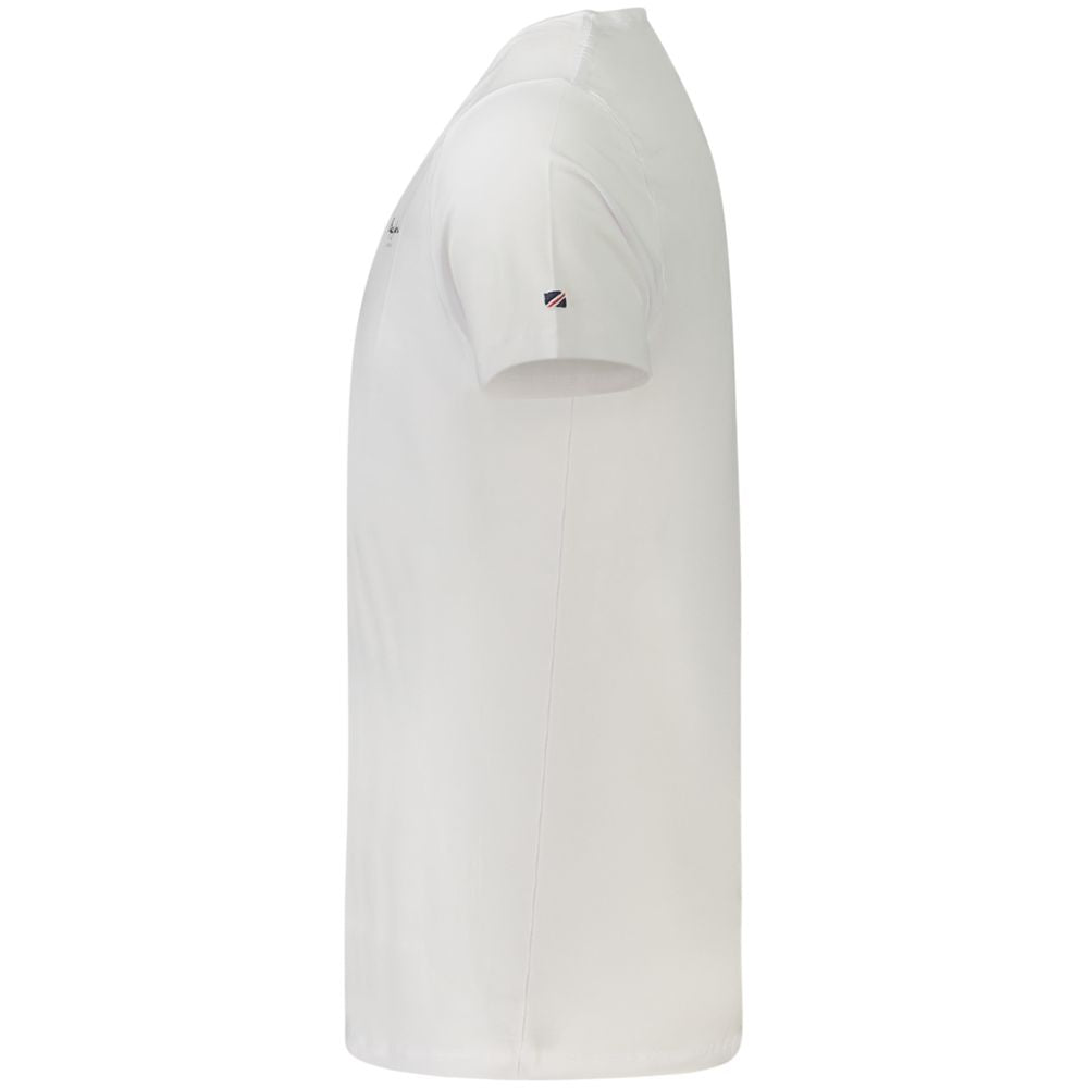 Pepe Jeans Weißes Baumwolle Männer T-Shirt