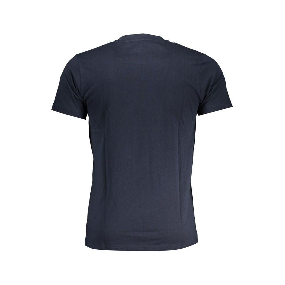 Cavalli Class T-Shirt aus blauer Baumwolle
