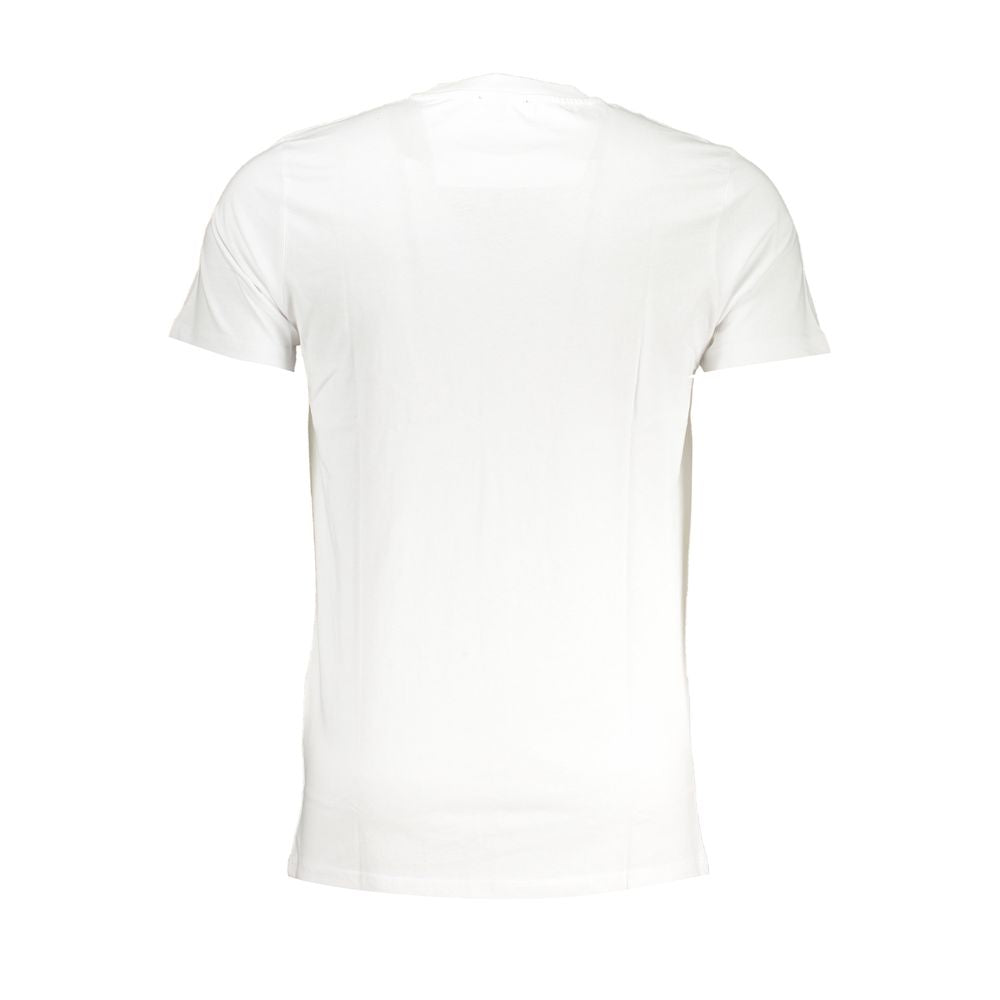 Cavalli Class T-Shirt aus weißer Baumwolle