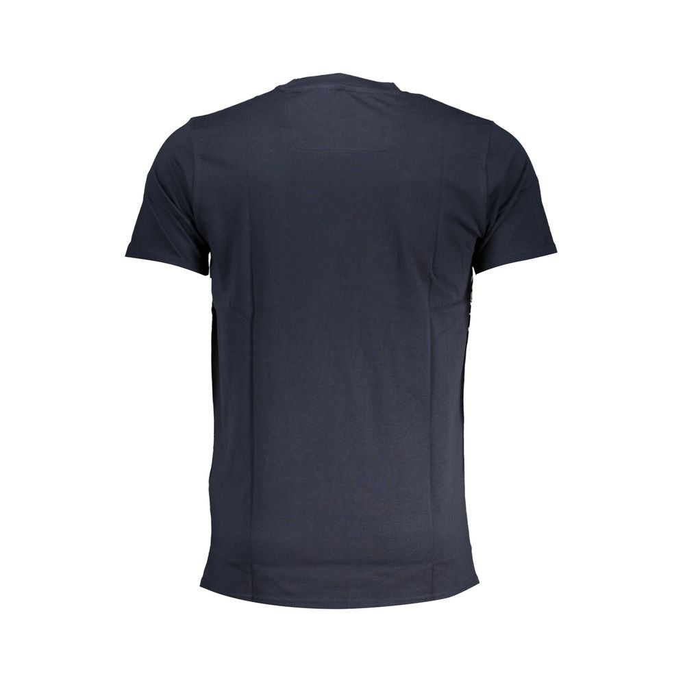 Cavalli Class T-Shirt aus blauer Baumwolle