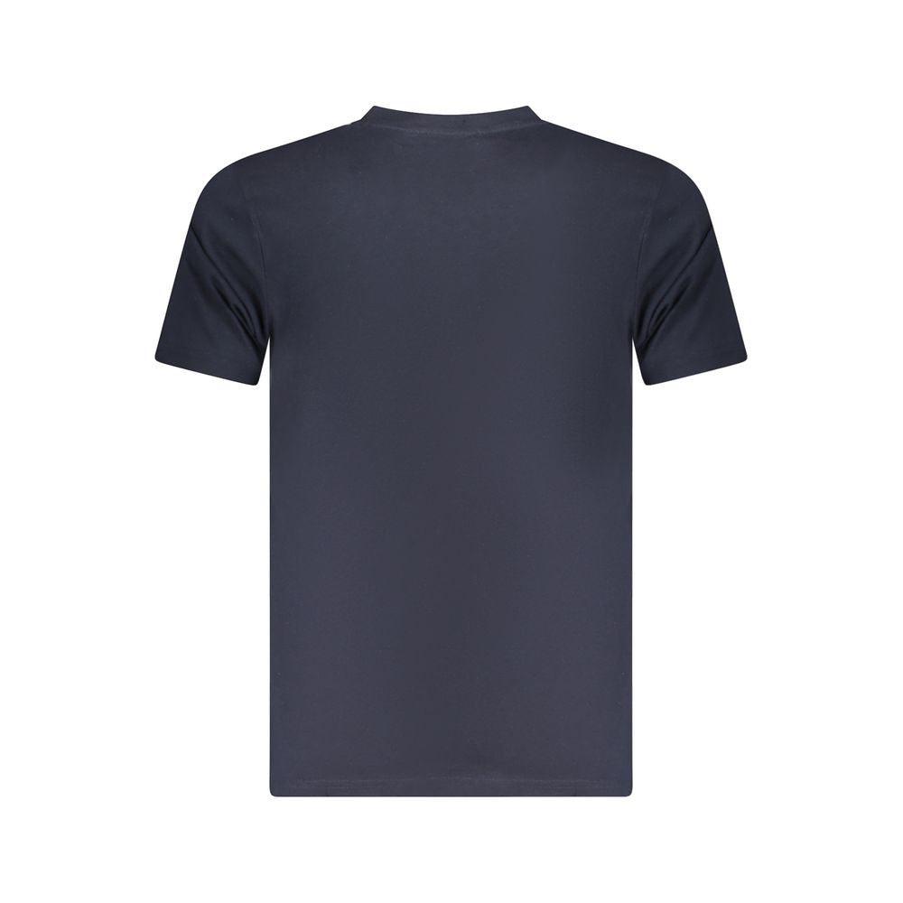 Cavalli Class Blau Baumwolle Männer T-Shirt