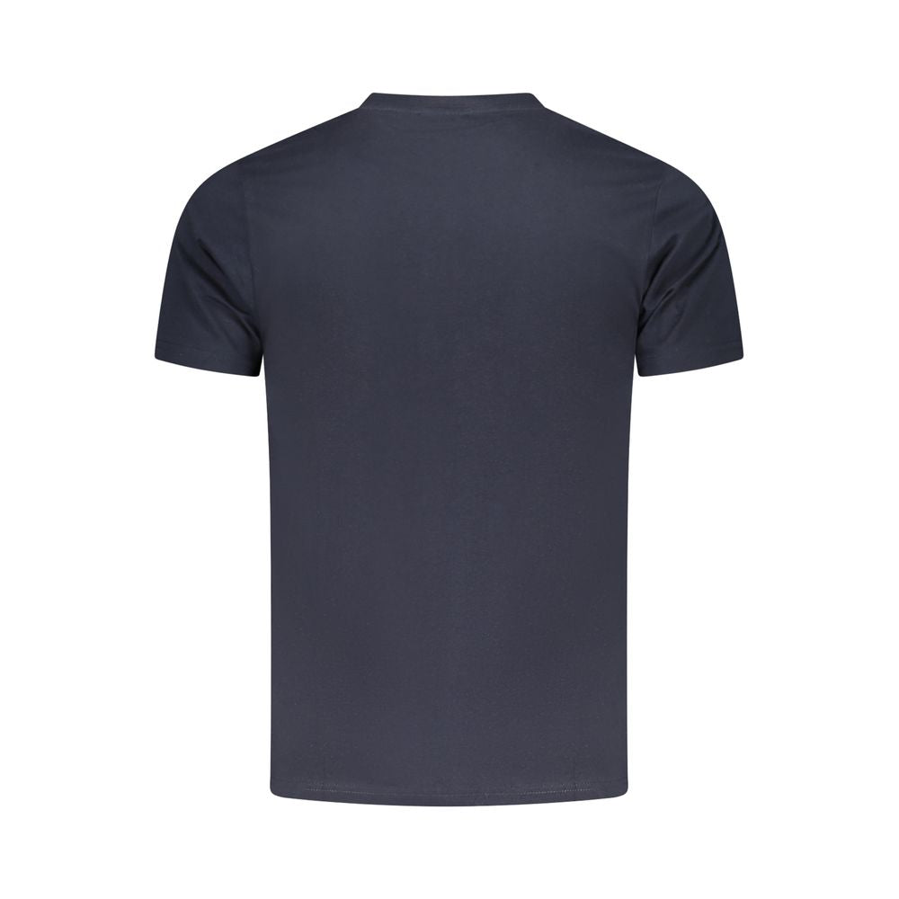 Cavalli Class Blau Baumwolle Männer T-Shirt