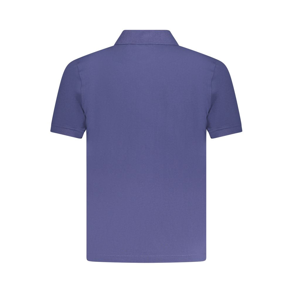 K-WAY Blaues Baumwoll-Poloshirt