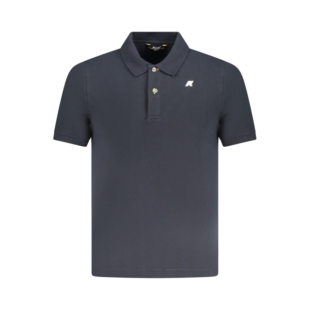K-WAY Blaues Baumwoll-Poloshirt