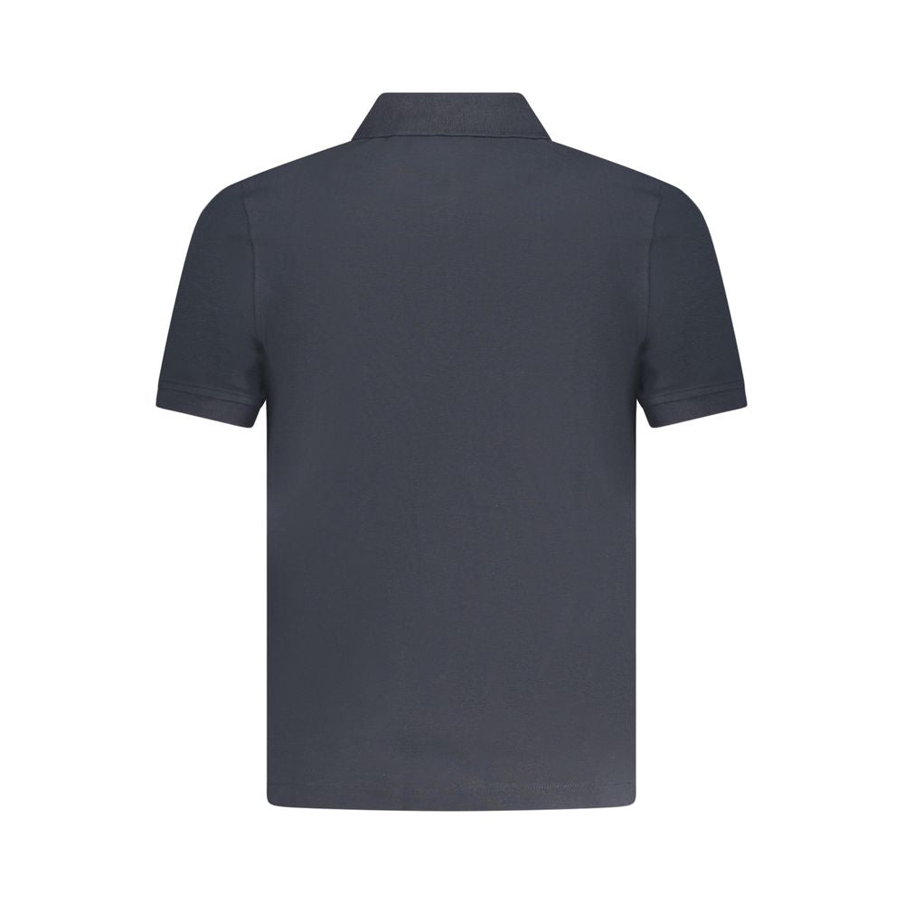 K-WAY Blaues Baumwoll-Poloshirt