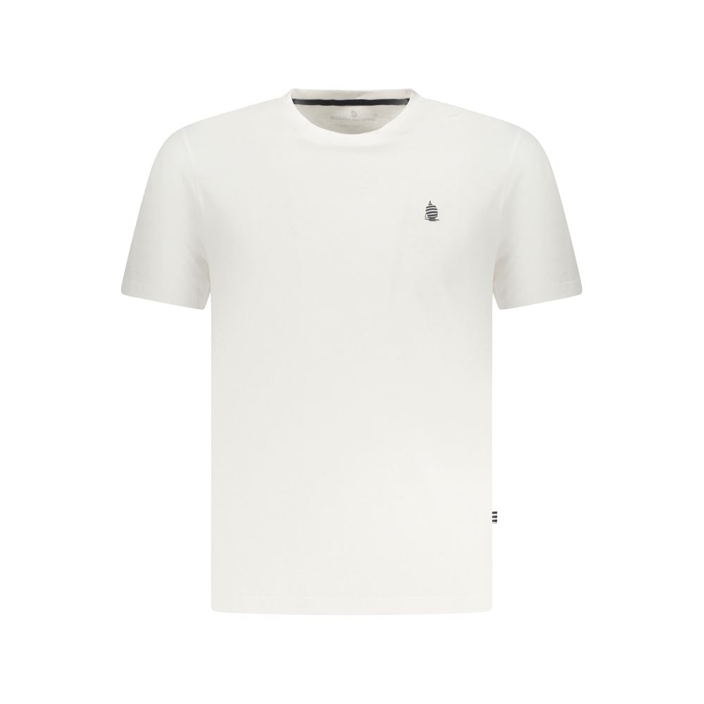 Marina Yachting Weißes Baumwolle Männer T-Shirt