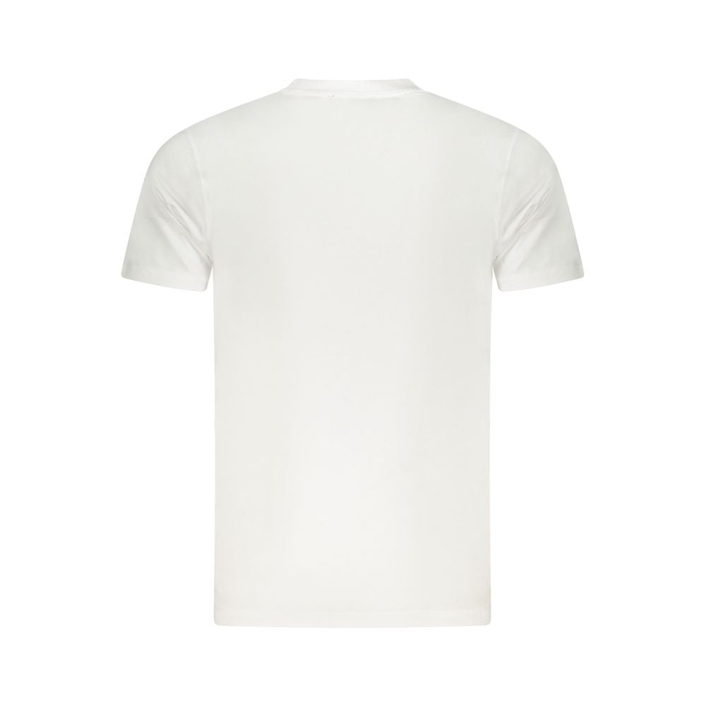 Cavalli Class Weißes Baumwolle Männer T-Shirt