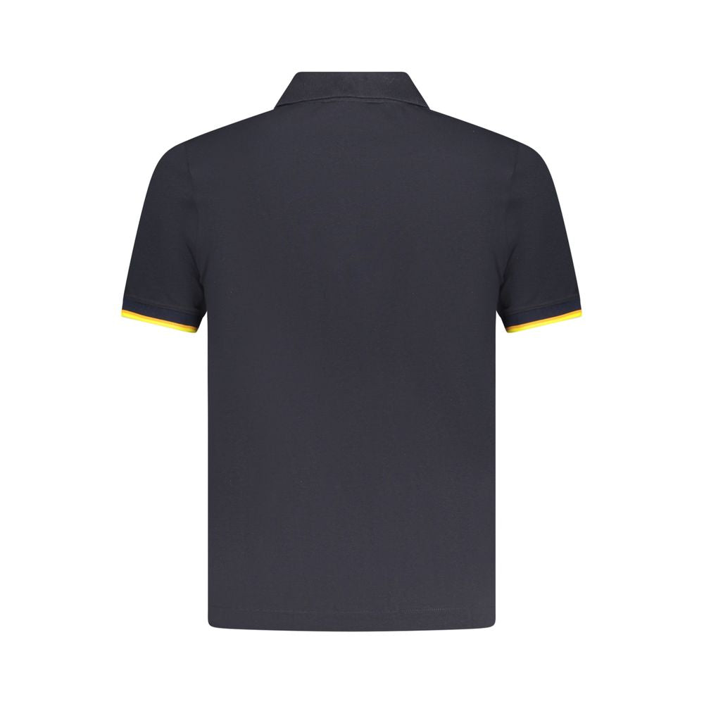 K-WAY Blaues Baumwoll-Poloshirt