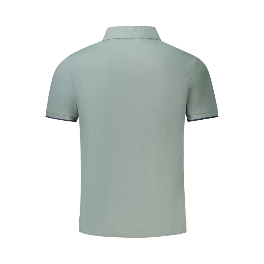 North Sails Grünes Baumwoll-Poloshirt für Männer