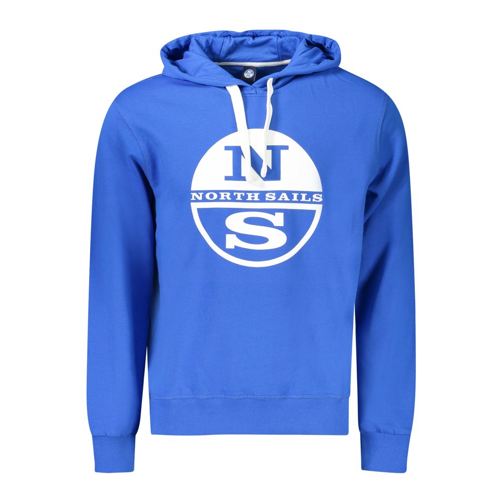 North Sails Blauer Baumwollpullover für Männer