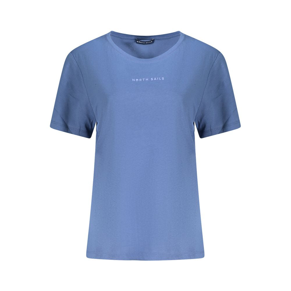 North Sails T-Shirt aus blauer Baumwolle für Frauen