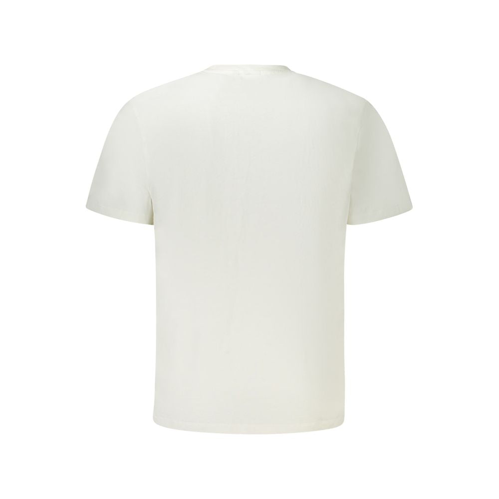 Pepe Jeans Weißes Baumwolle Männer T-Shirt