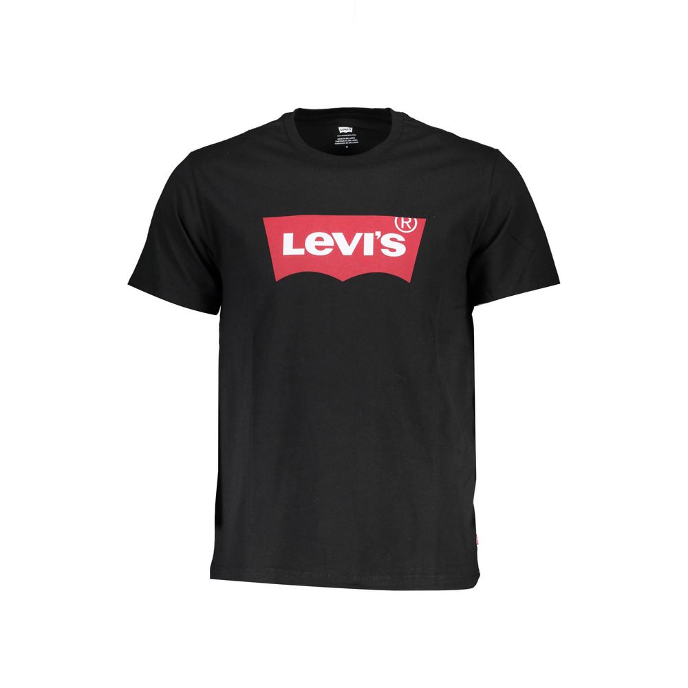 Levi's Schwarzes Baumwolle Männer T-Shirt