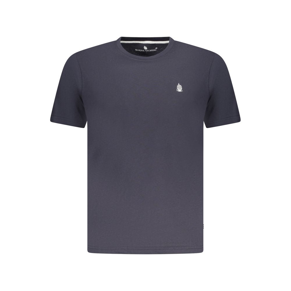 Marina Yachting Blau Baumwolle Männer T-Shirt