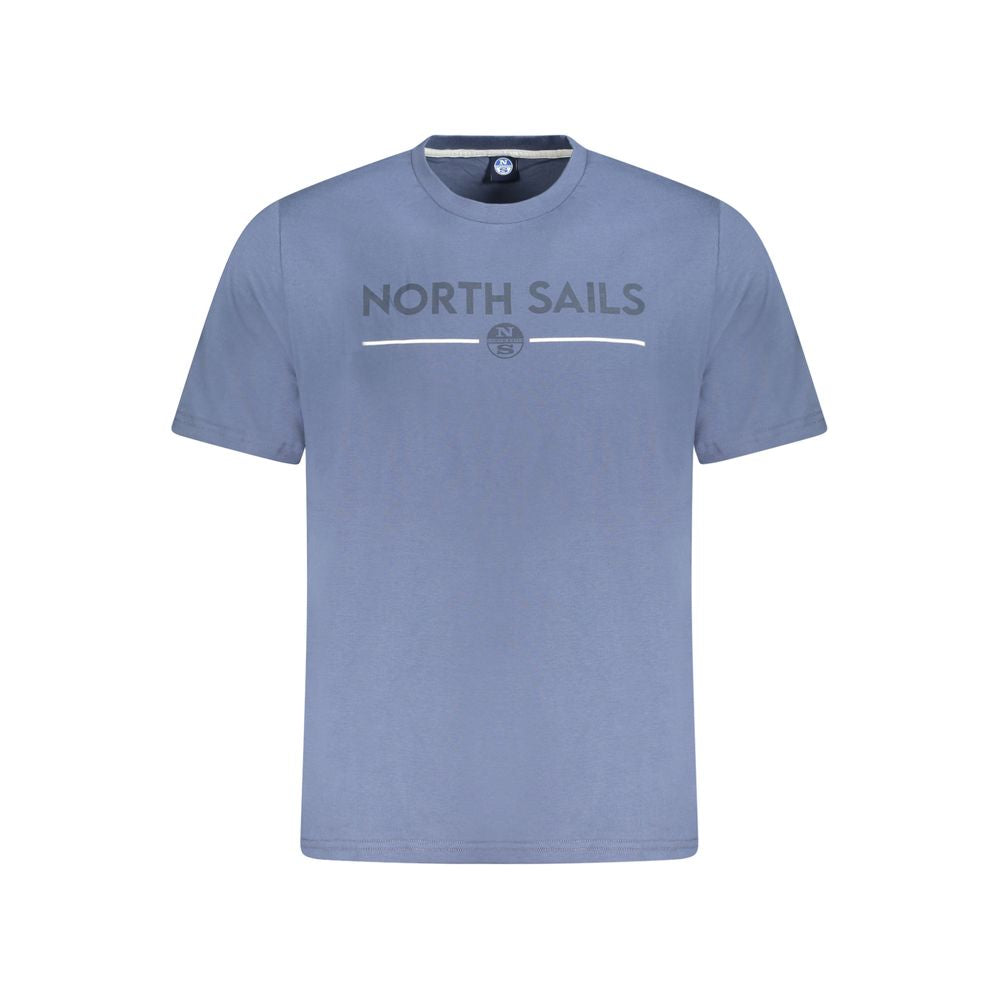 North Sails Blau Baumwolle Männer T-Shirt