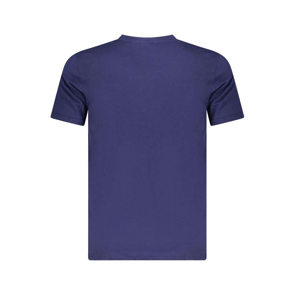 Cavalli Class Blau Baumwolle Männer T-Shirt