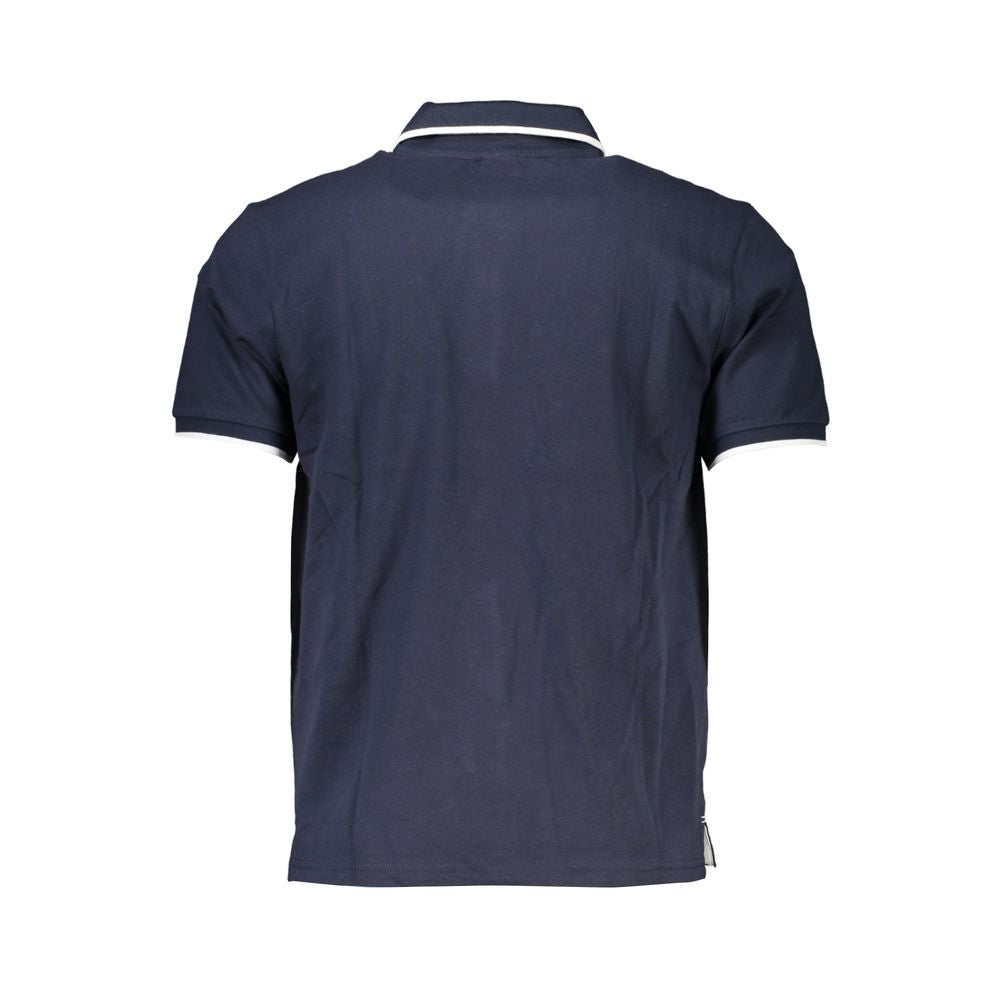 North Sails Blaues Baumwoll-Poloshirt