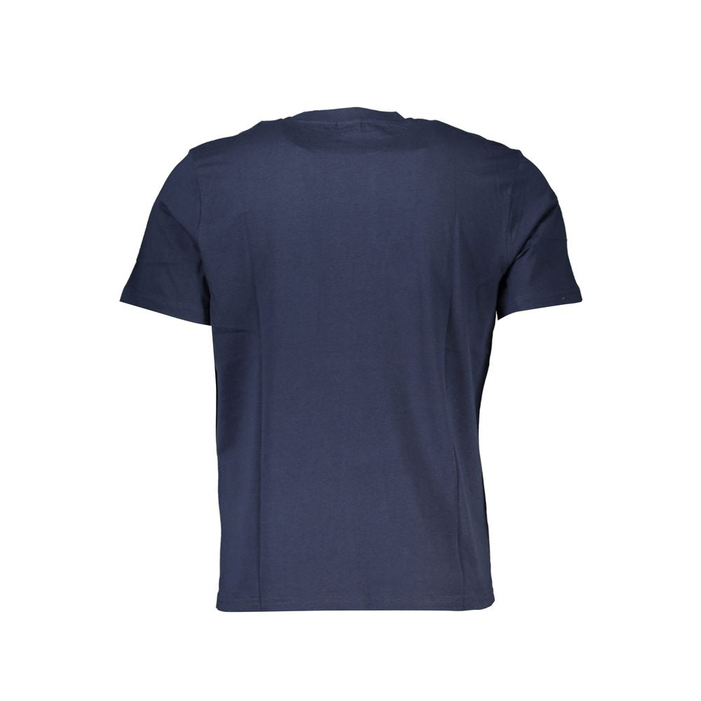 North Sails T-Shirt aus blauer Baumwolle