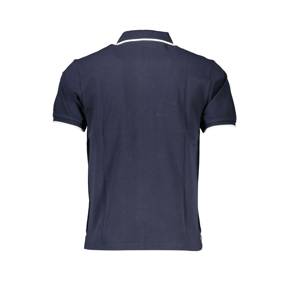 North Sails Blaues Baumwoll-Poloshirt